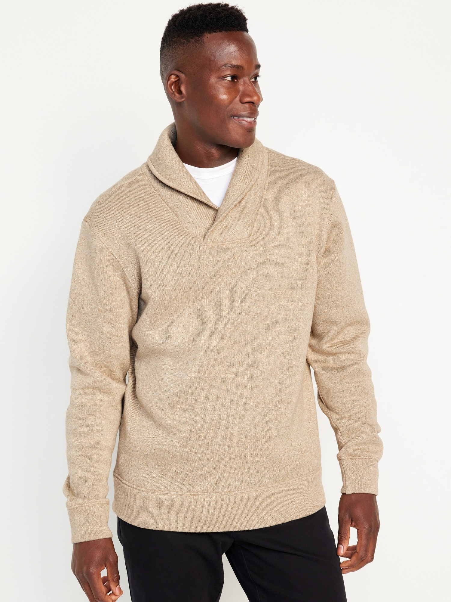Fleece-Knit Sweater