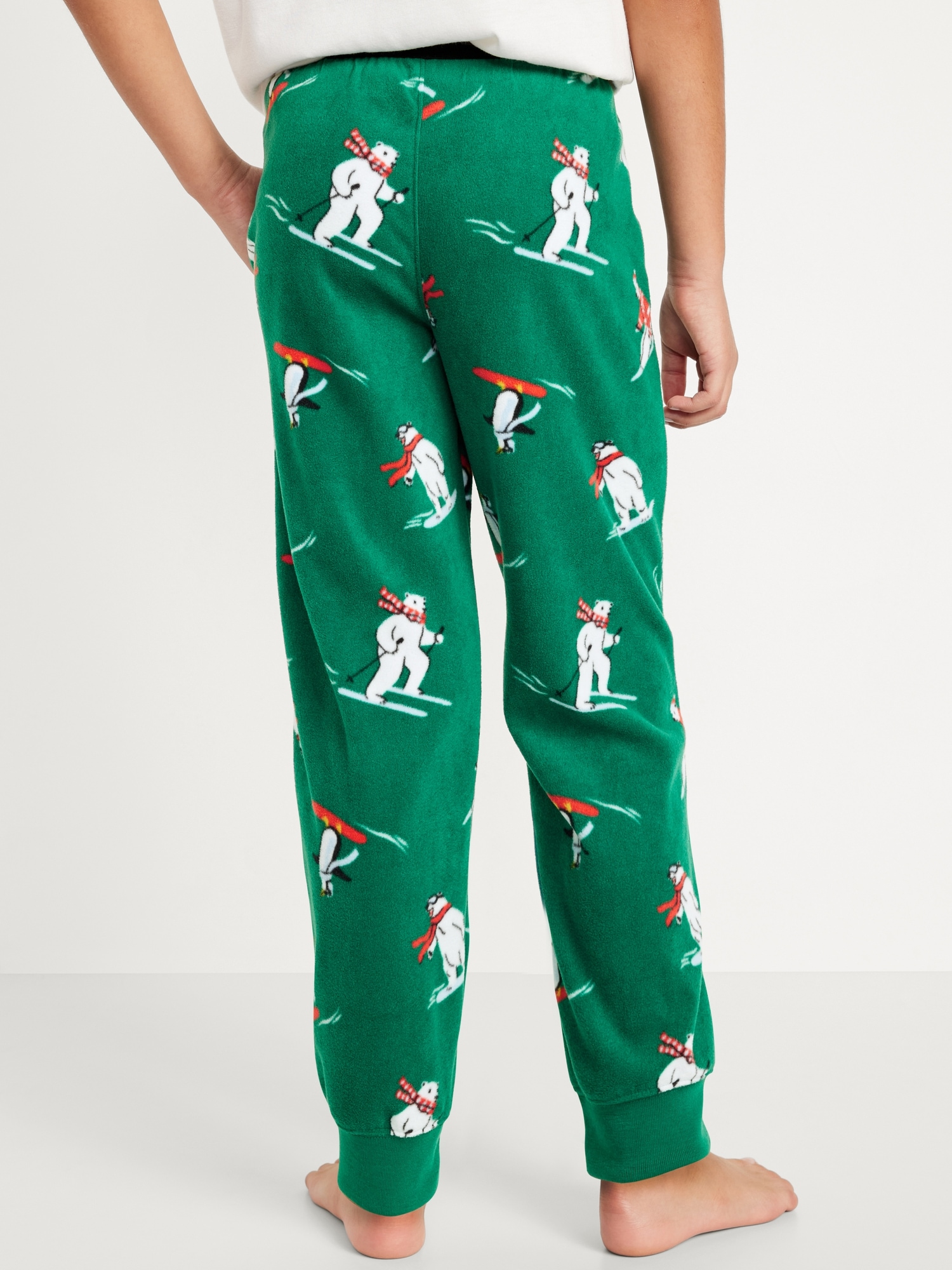 Printed Micro Fleece Pajama Jogger Pants for Boys Old Navy