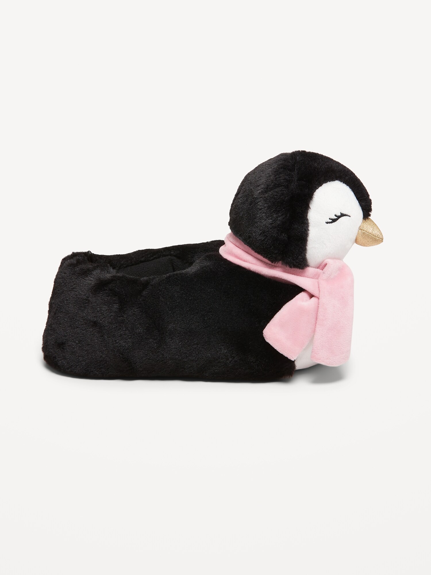 Gender-Neutral Faux-Fur Critter Slippers for Kids | Old Navy