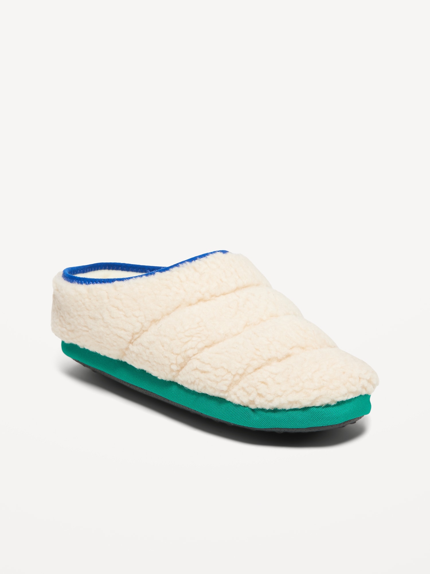 Quilted Faux-Suede Slippers for Boys | Old Navy