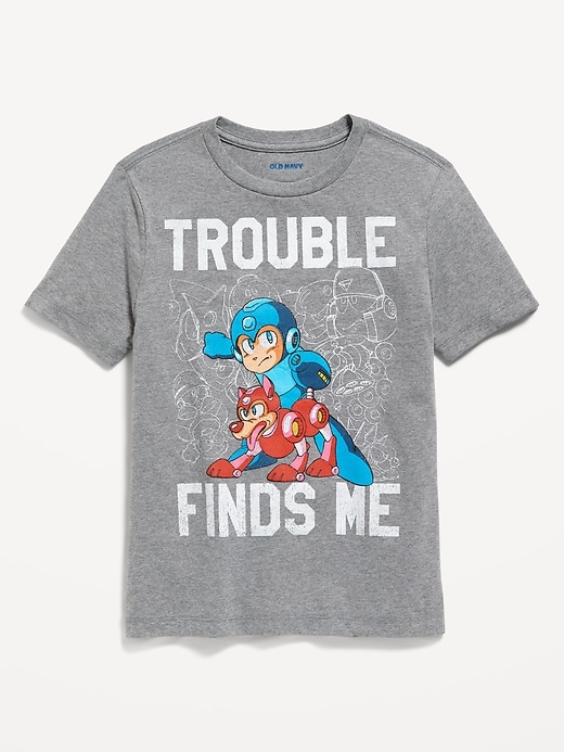 View large product image 1 of 2. Mega Man™ Gender-Neutral Graphic T-Shirt for Kids