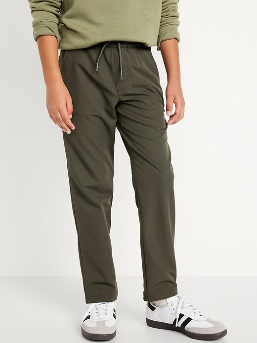 Relaxed Pull On Tech Taper Pants for Boys Old Navy