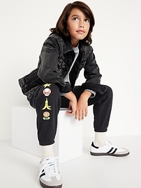 View large product image 3 of 4. Gender-Neutral Licensed Graphic Jogger Sweatpants for Kids
