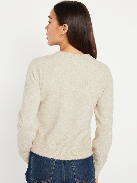 Image number 2 showing, Eyelash Shine Sweater