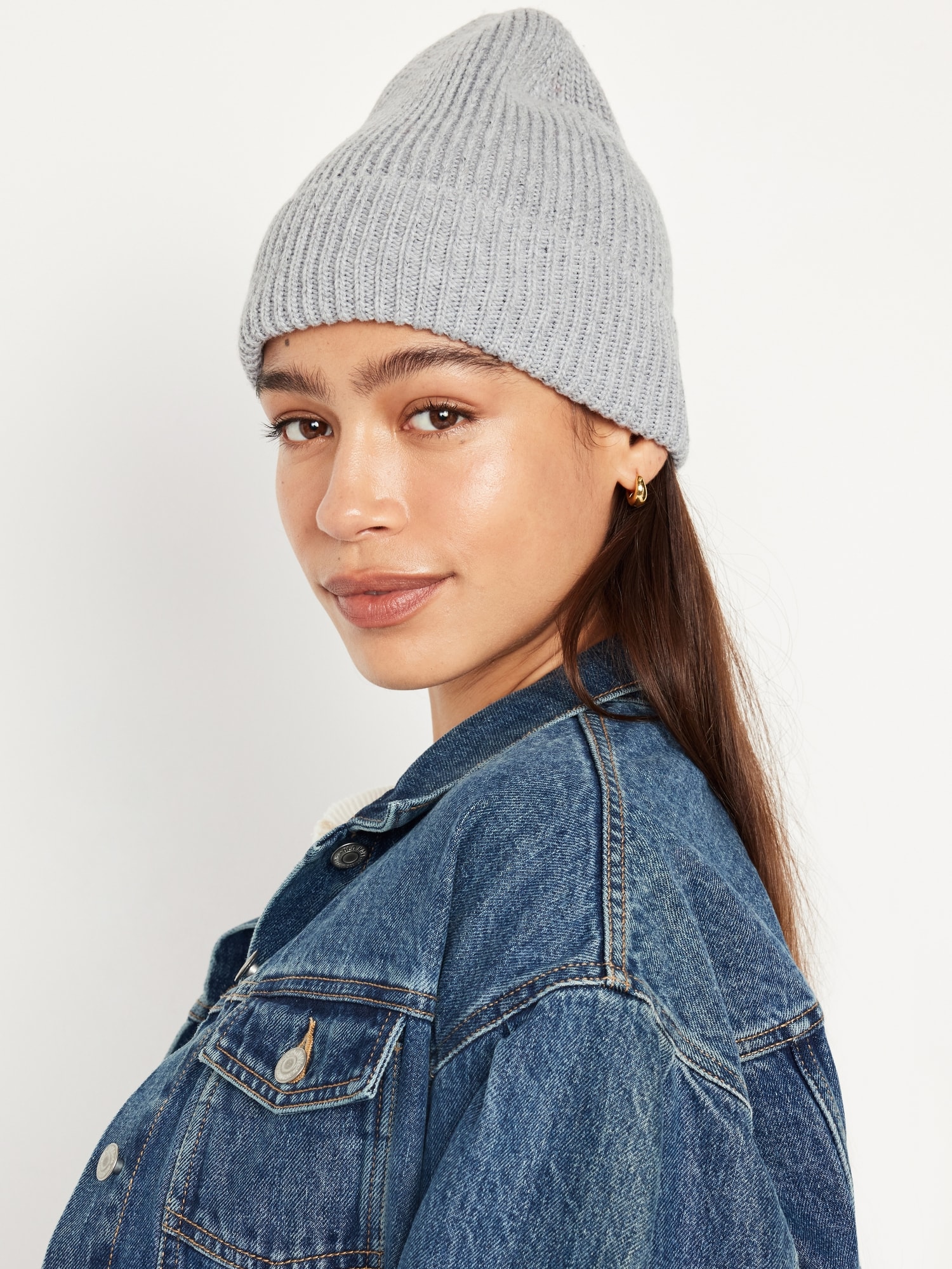 Gender Neutral Wide Cuff Beanie Hat for Adults | Old Navy