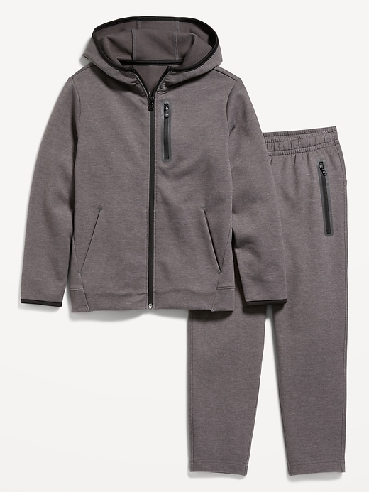 View large product image 1 of 2. Dynamic Fleece Hoodie & Jogger Sweatpants Set for Boys