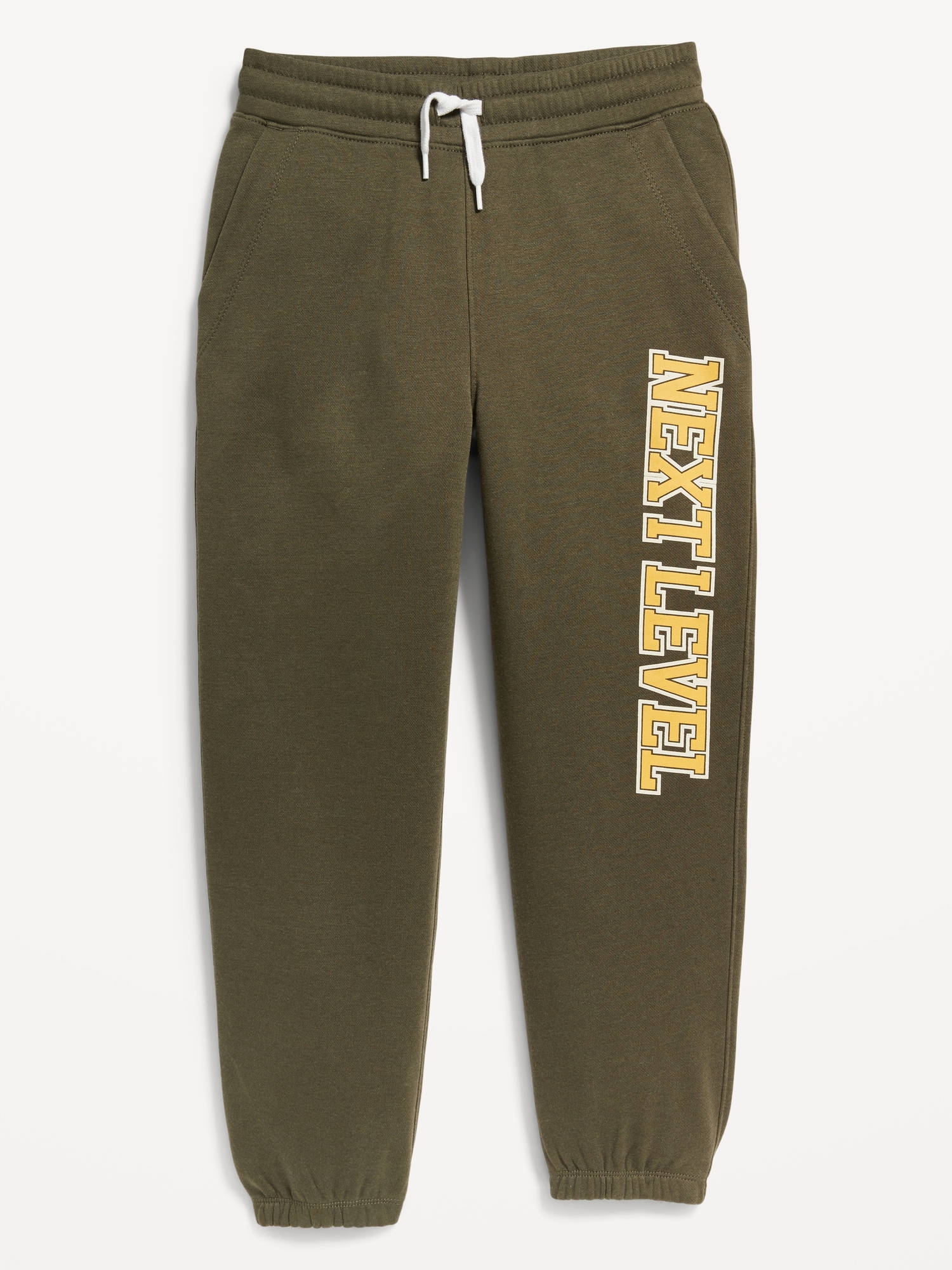Old Navy Dynamic Fleece Jogger Sweatpants For Boys beige - 738677133