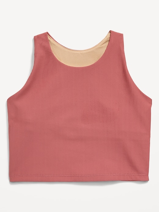 View large product image 1 of 1. PowerSoft Longline Sports Bra for Girls