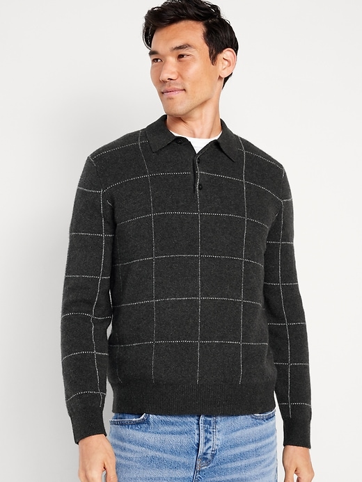 Image number 1 showing, Polo Pullover Sweater