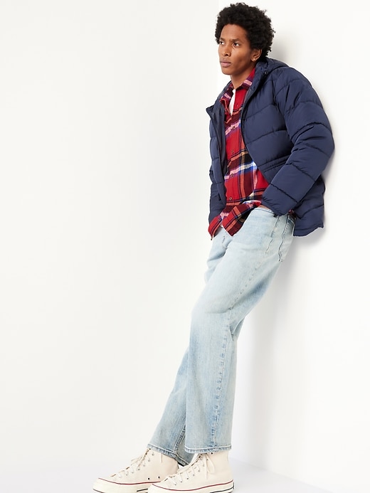 Image number 3 showing, Double-Brushed Flannel Shirt