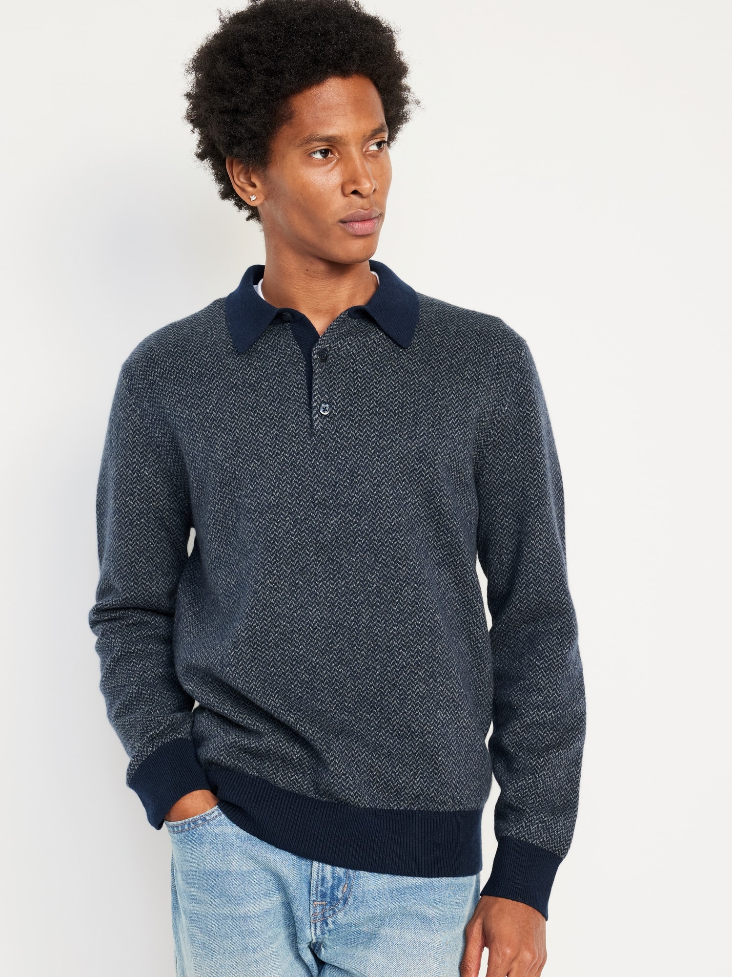 Polo Pullover Sweater