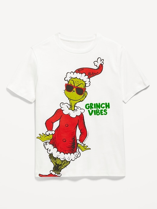 View large product image 1 of 1. How The Grinch Stole Christmas™ Gender-Neutral Graphic T-Shirt for Kids