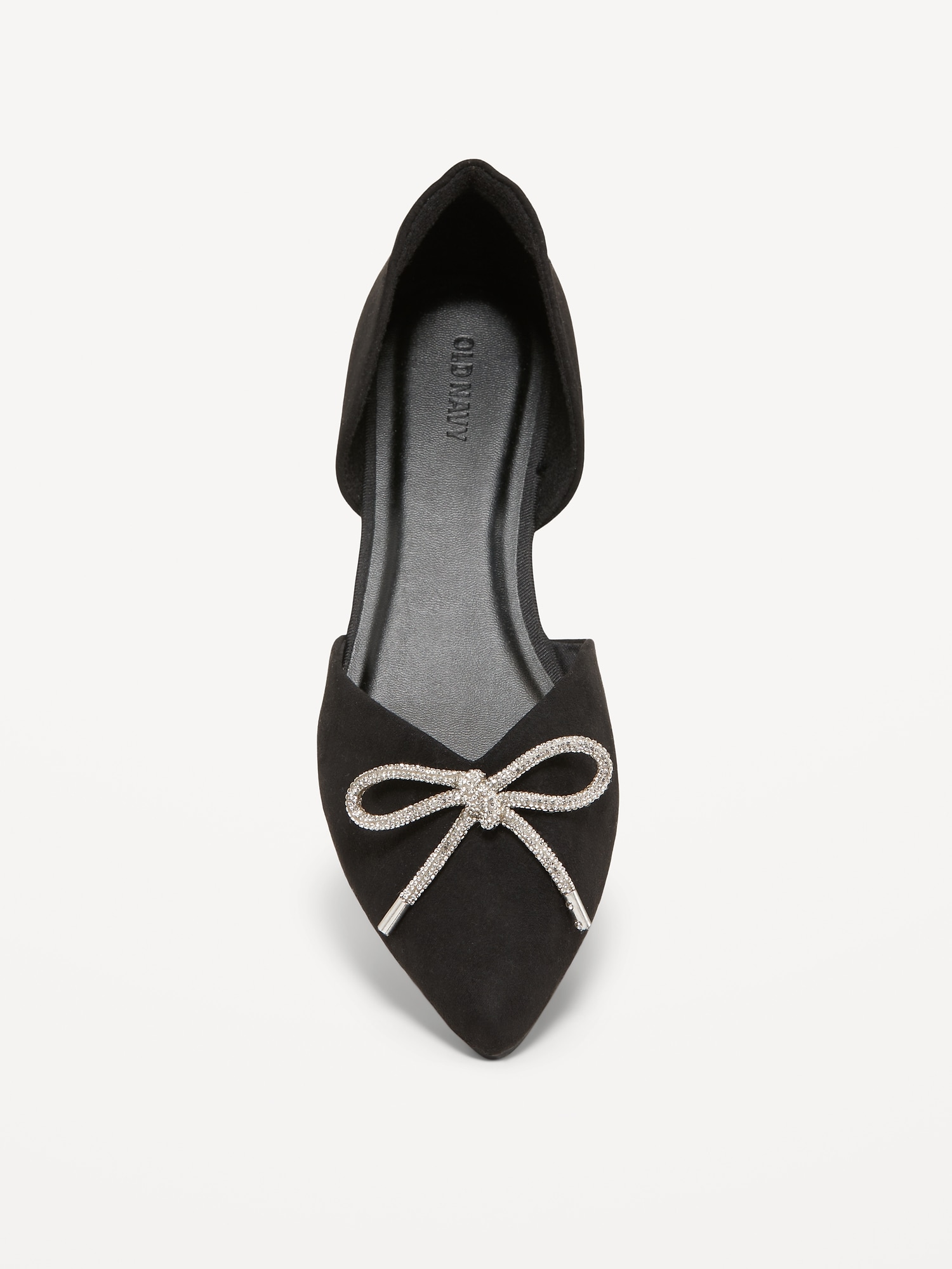 Faux-Suede D'Orsay Flats | Old Navy