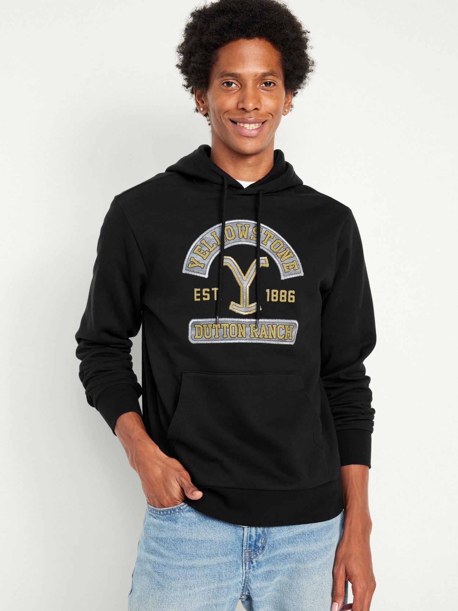 Gender-Neutral Yellowstone™ Pullover Hoodie for Adults