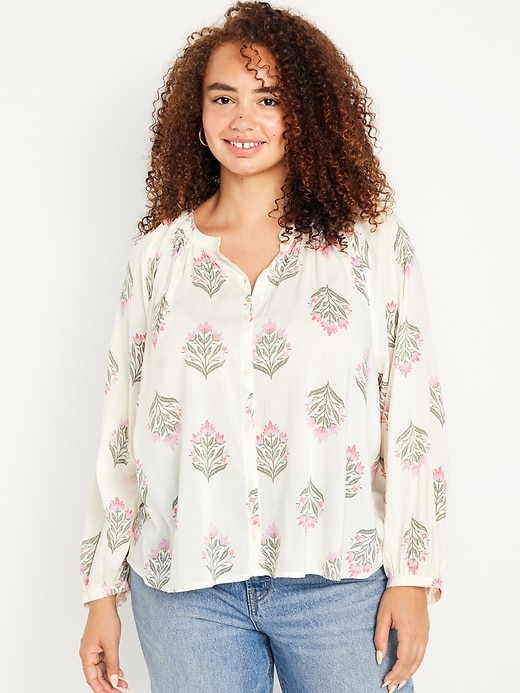 Image number 5 showing, Shirred Blouse