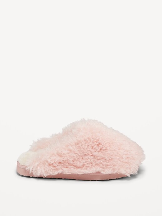 Image number 4 showing, Faux-Fur Mule Slippers (Partially Plant Based)