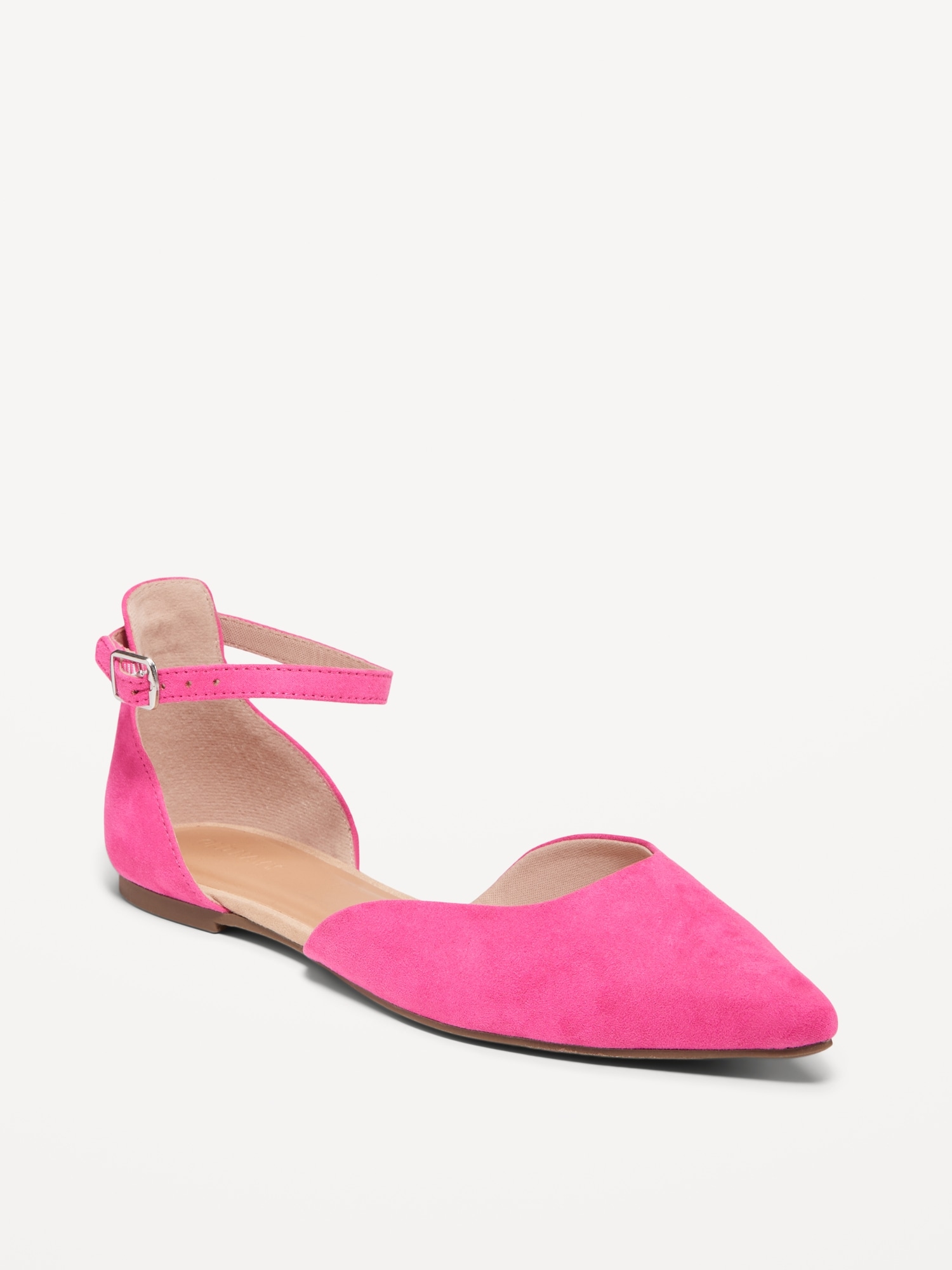 Ankle Strap D'Orsay Flats