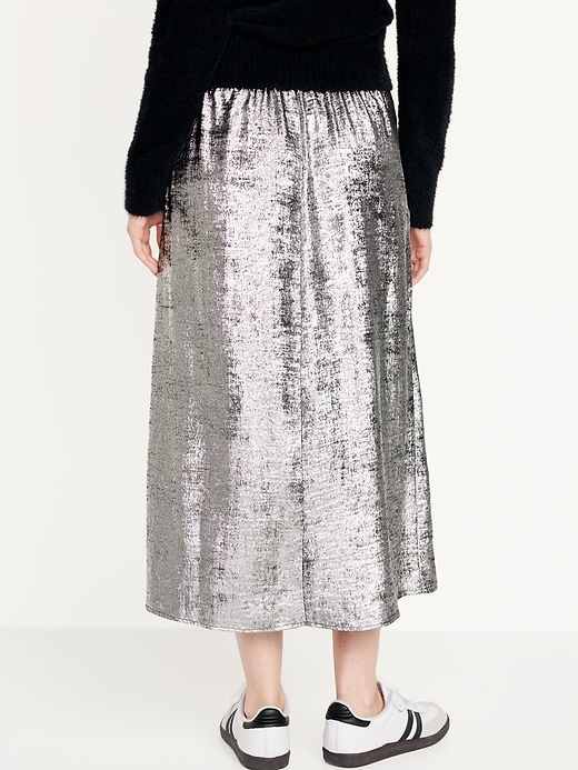 Image number 2 showing, A-Line Midi Skirt