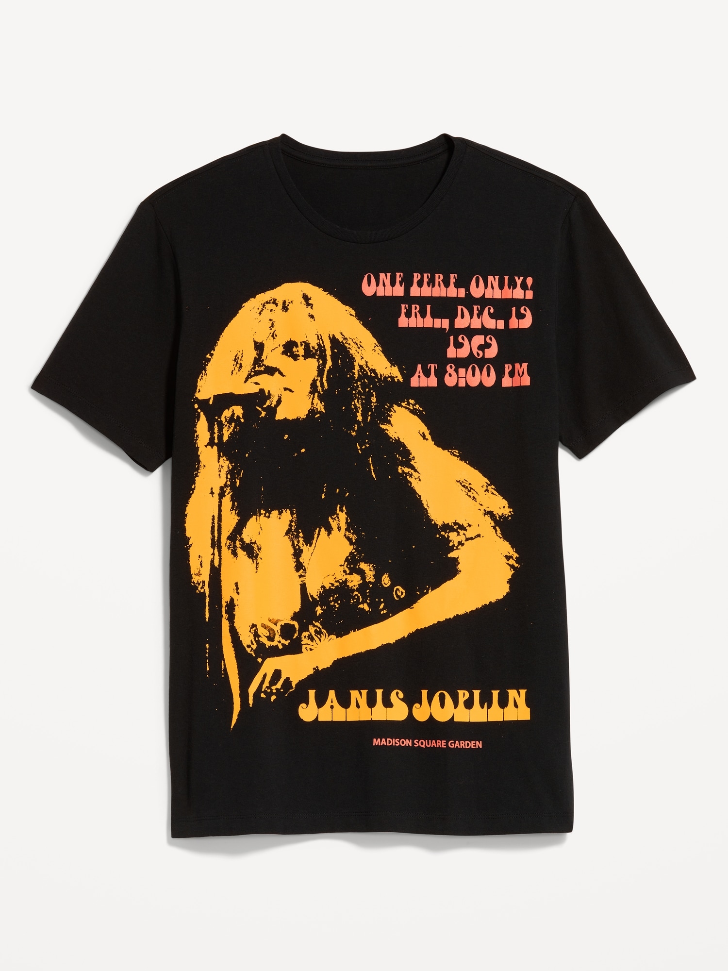 Janis Joplin™ Gender-Neutral T-Shirt for Adults