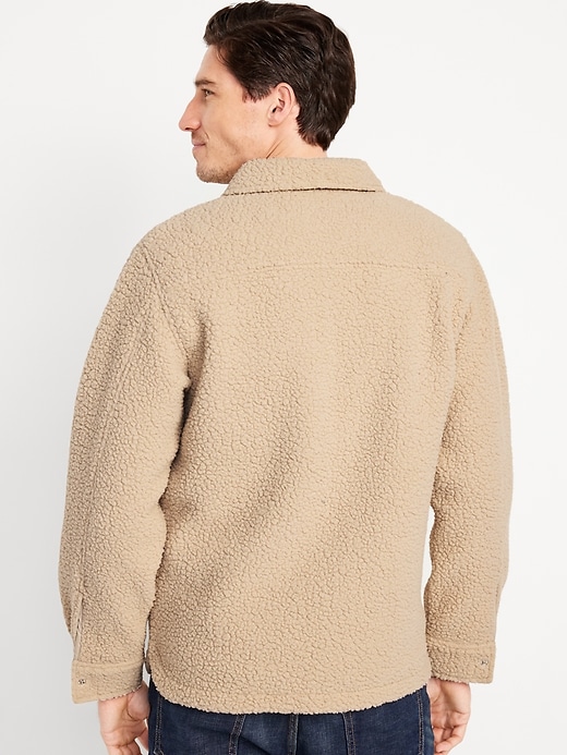 Image number 2 showing, Snap-Front Sherpa Shacket