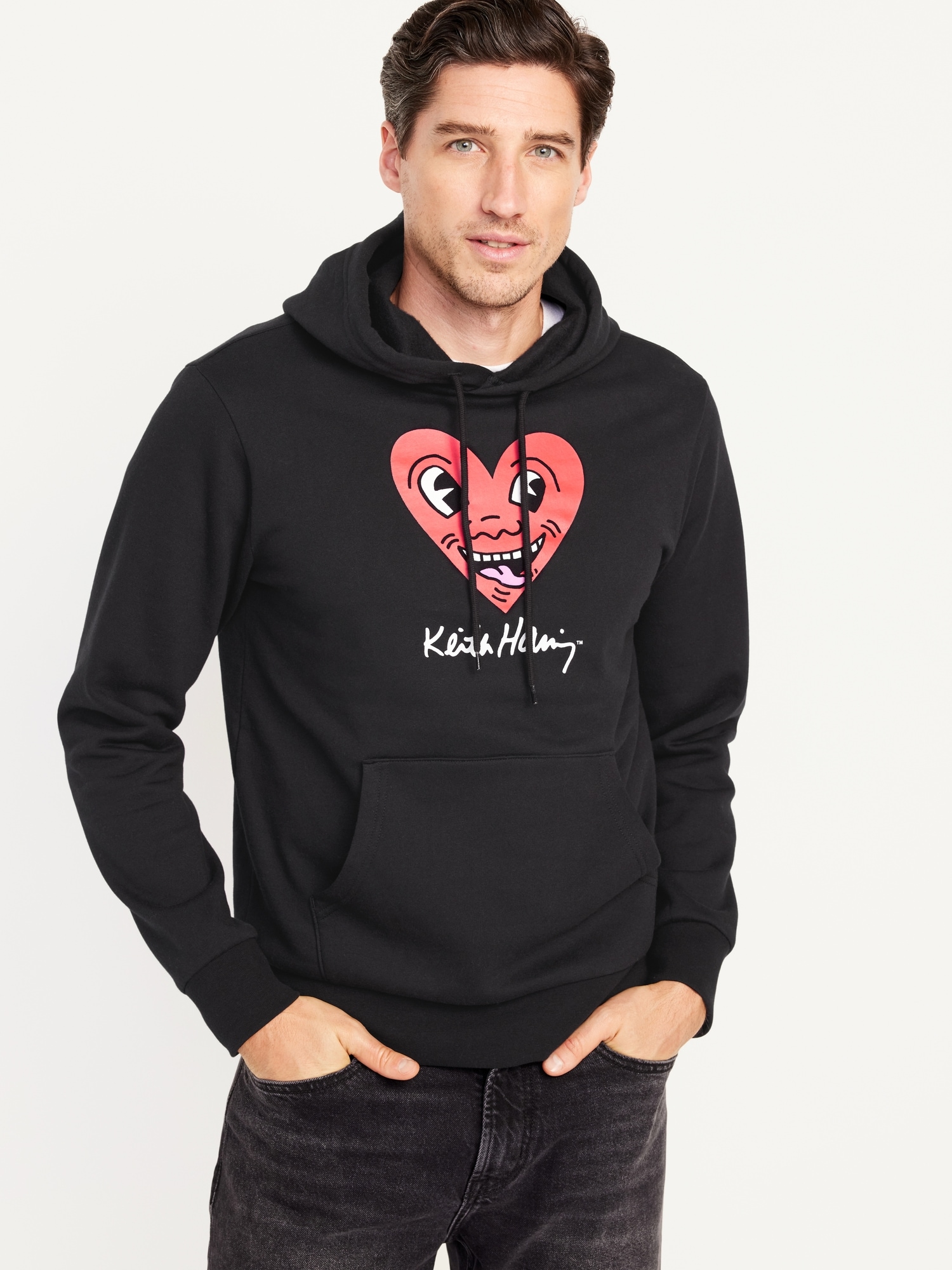 Gender-Neutral Keith Haring™ Hoodie for Adults