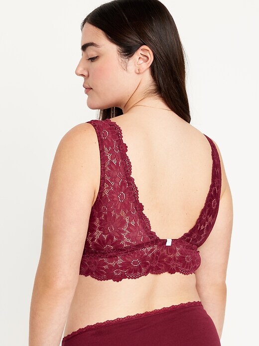 Image number 6 showing, Lace Front-Close Bralette Top