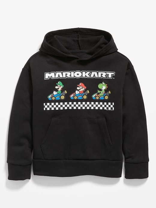 View large product image 1 of 2. Gender-Neutral Licensed Pop-Culture Pullover Hoodie for Kids