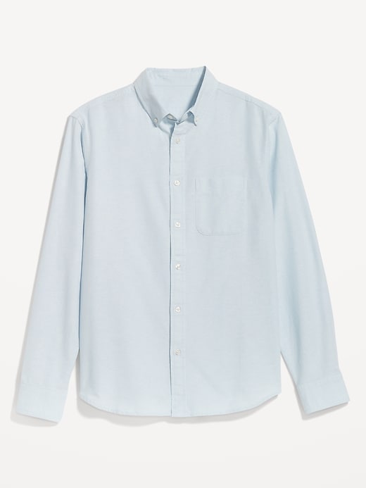 Image number 4 showing, Classic-Fit Non-Stretch Everyday Oxford Shirt for Men