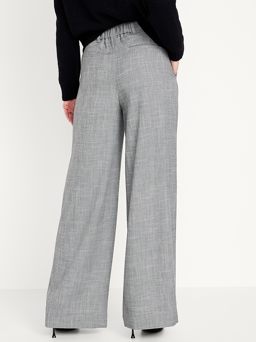 Image number 2 showing, Extra High-Waisted Taylor Super Wide-Leg Trouser Suit Pants