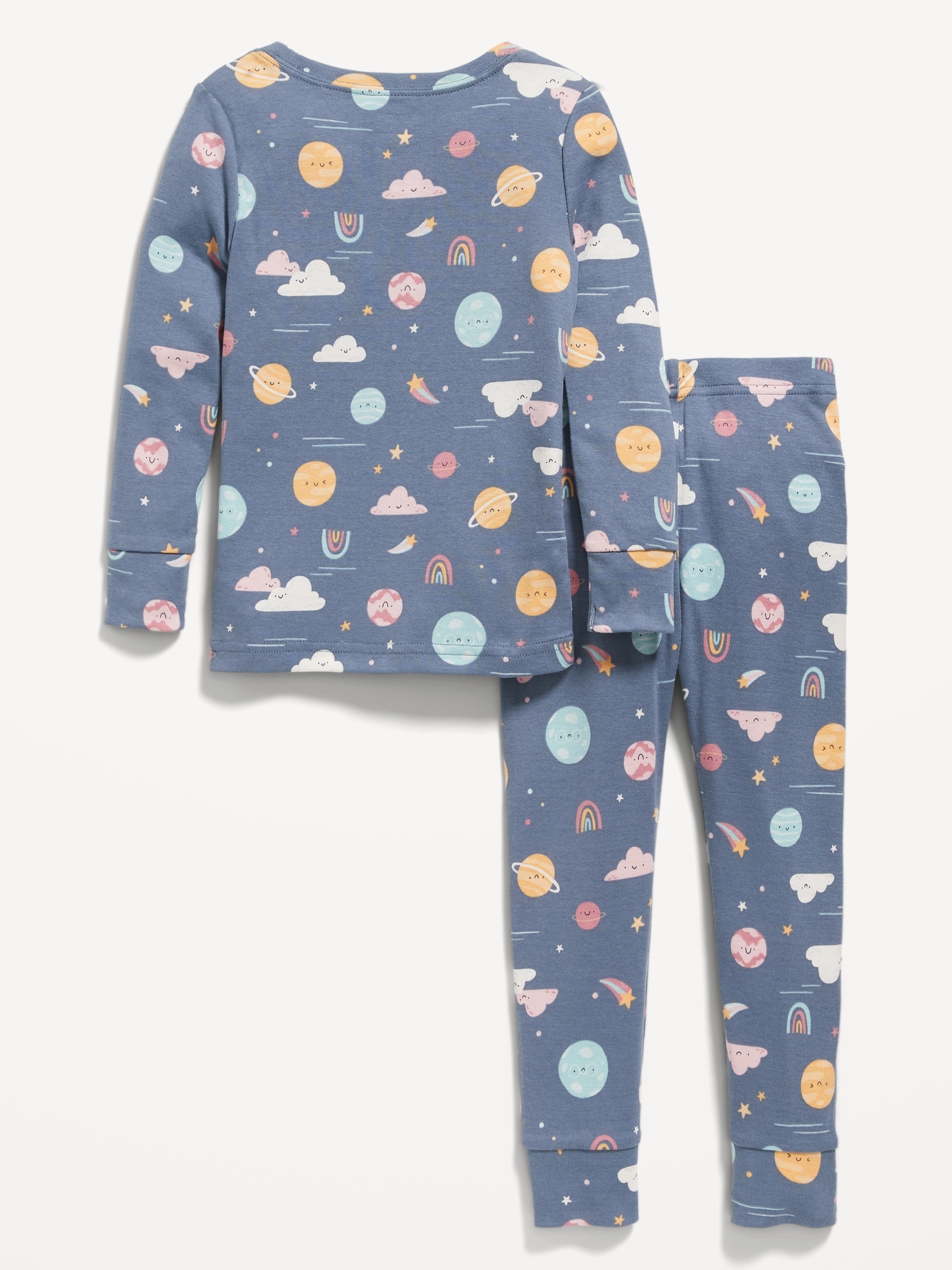 Unisex Printed Snug-Fit Pajama Set for Toddler & Baby