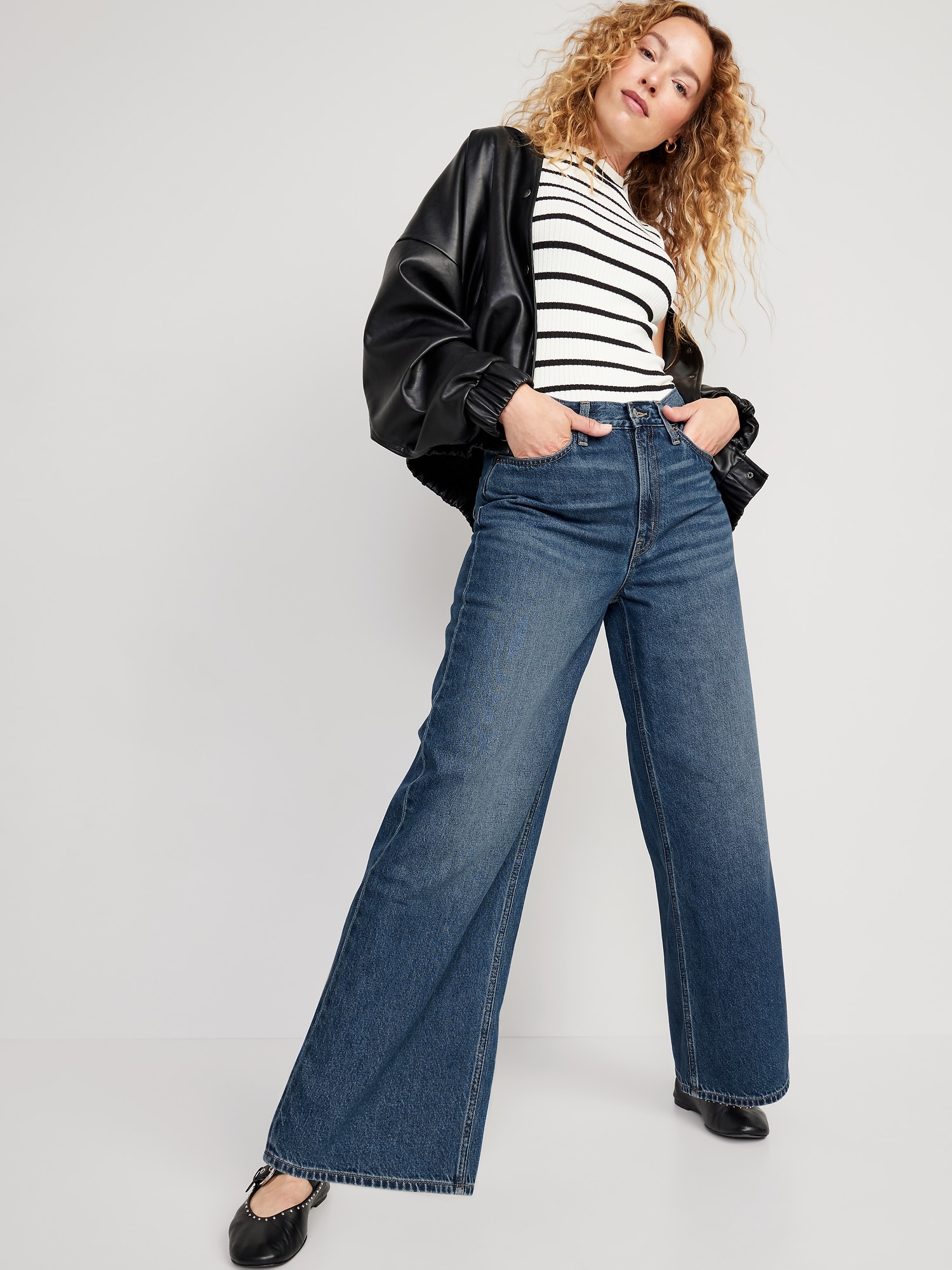 Women's Baggy & Wide-Leg Jeans