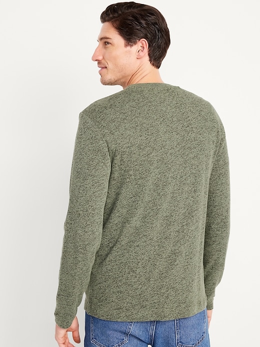 Image number 5 showing, Long-Sleeve Henley T-Shirt