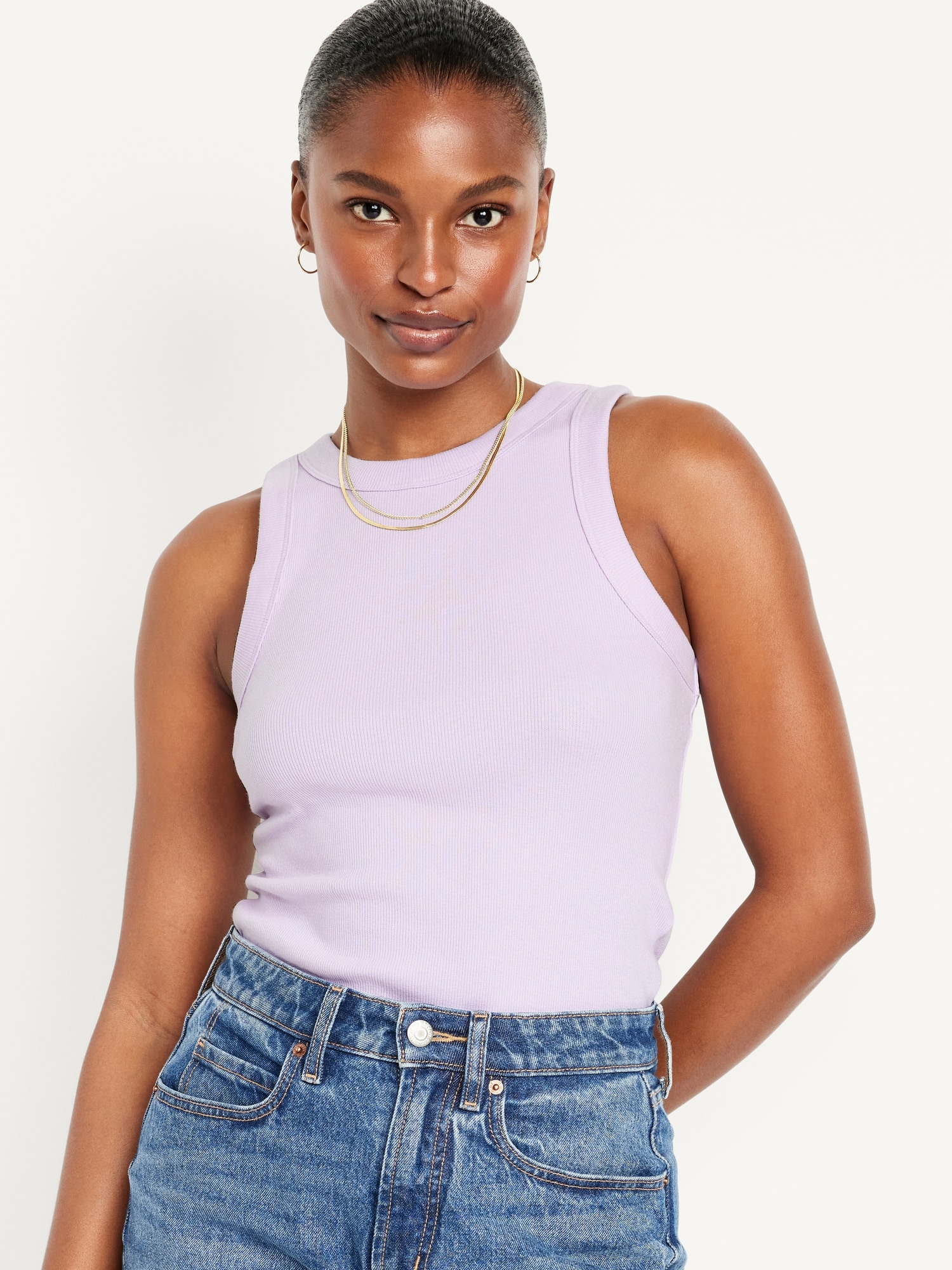 Snug Cropped Tank Top for Women | Old Navy