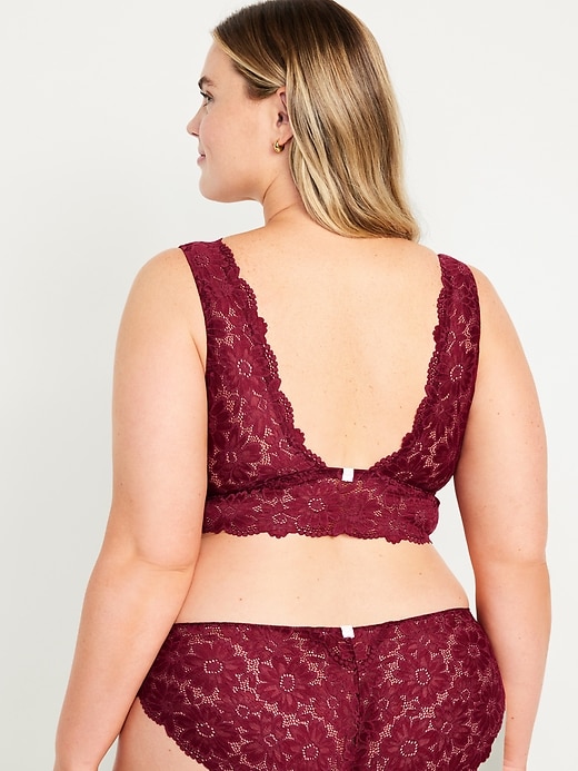 Image number 8 showing, Lace Front-Close Bralette Top