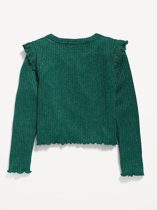 Money Green' Little Miss Cozy Knit Top