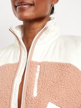 Cropped Hybrid Zip Vest for Women curated on LTK