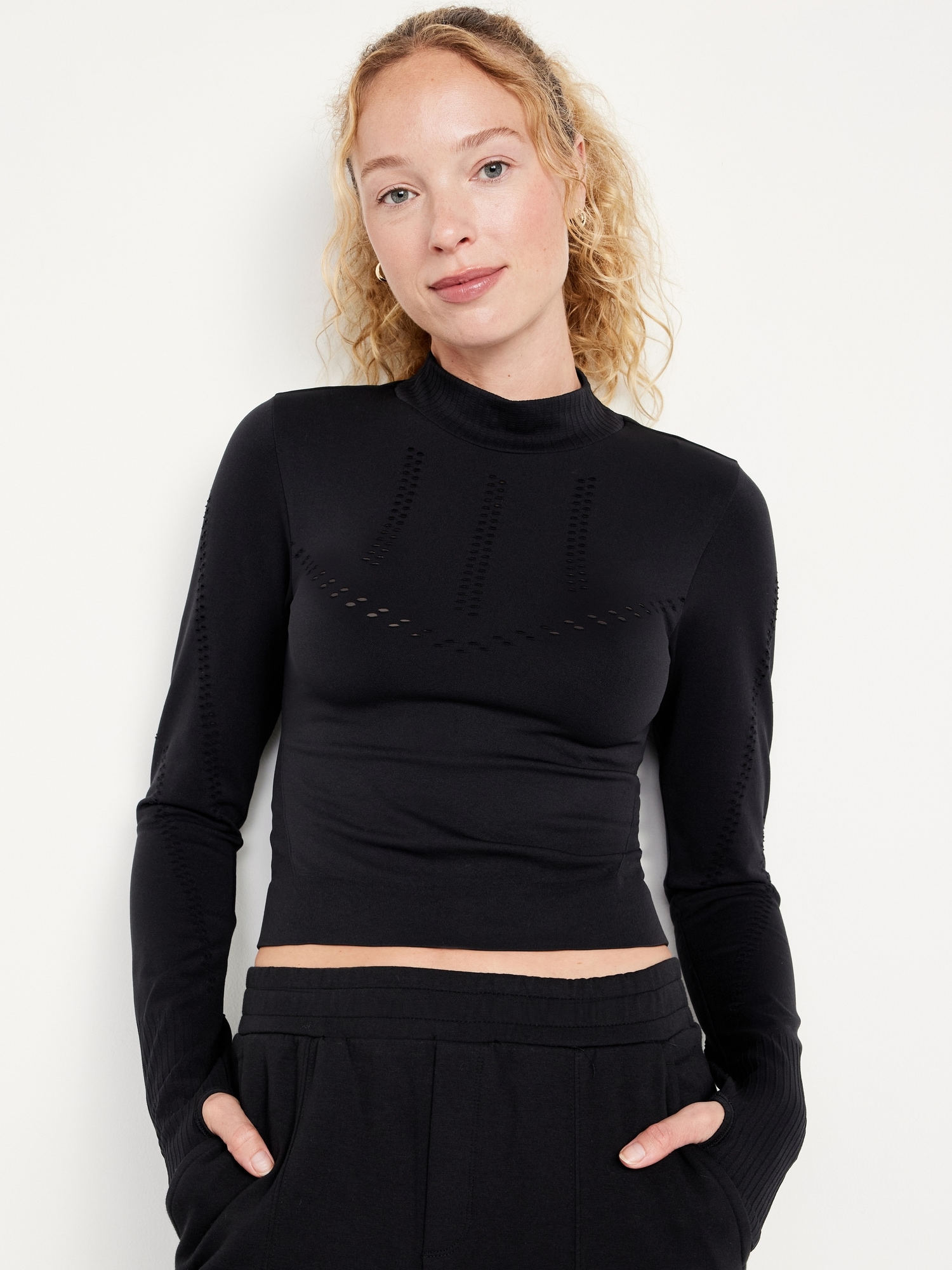 Seamless Cropped Performance Top for Women | Old Navy