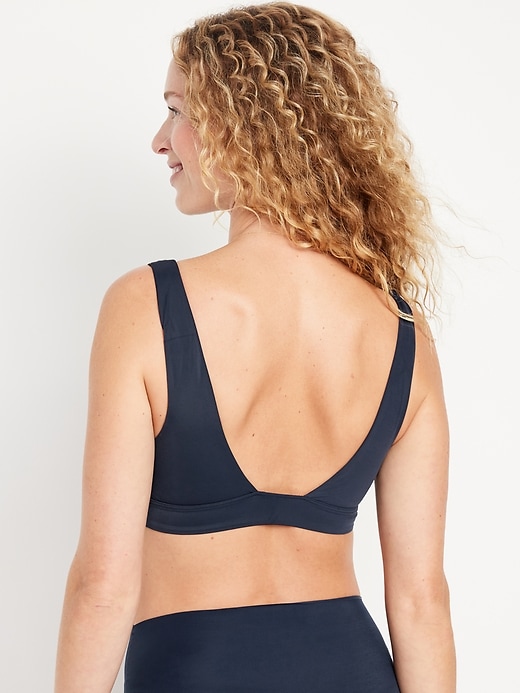 View large product image 2 of 8. V-Neck No-Show Bralette Top