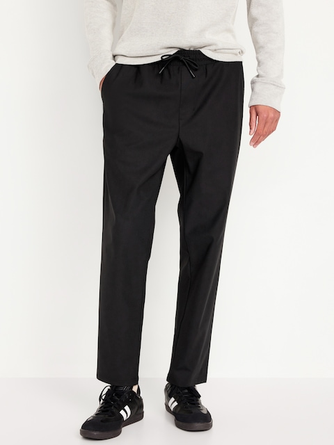 Straight Taper Tech Hybrid Pants - Black Jack