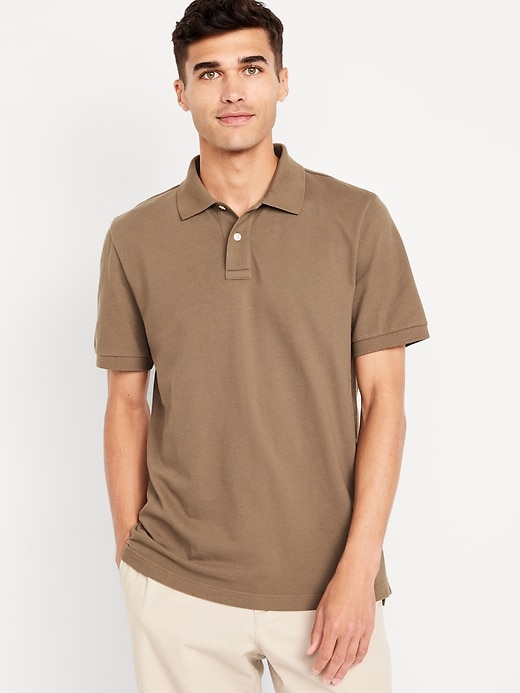View large product image 1 of 4. Uniform Pique Polo