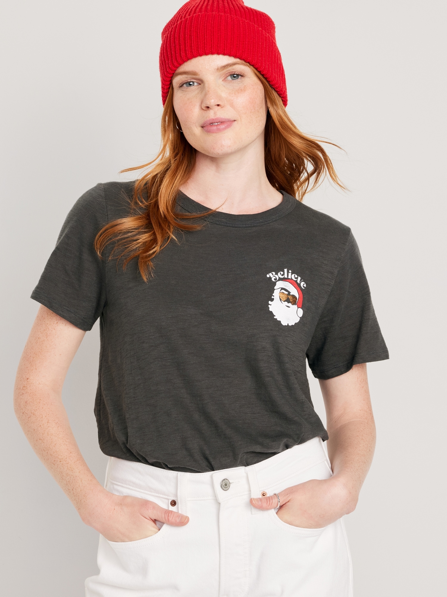 EveryWear Graphic Slub-Knit T-Shirt
