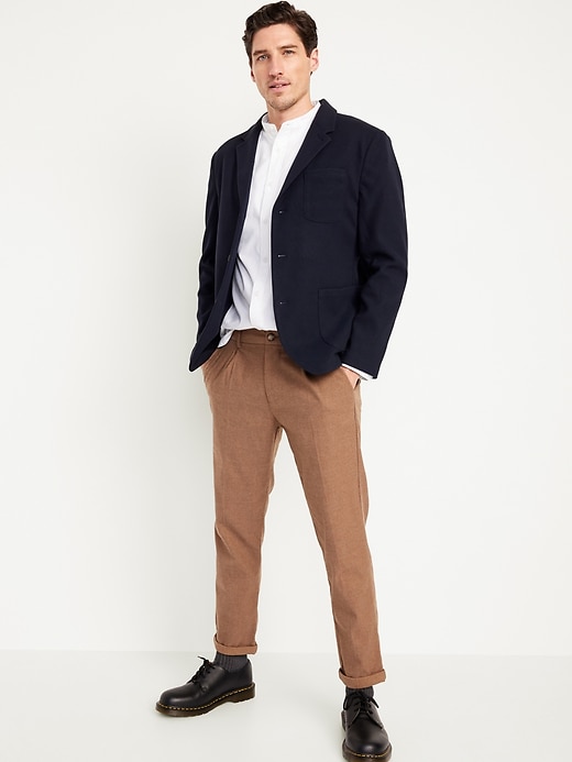 Image number 3 showing, Banded-Collar Non-Stretch Shirt