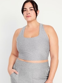 View large product image 7 of 8. Light Support Cloud+ Longline Sports Bra