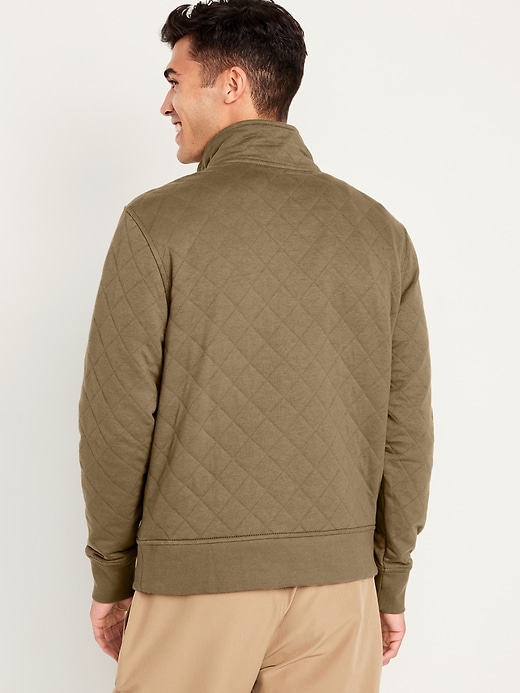 Image number 2 showing, Quilted  Quarter Zip
