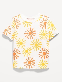 Short-Sleeve Printed T-Shirt for Toddler Girls | Old Navy