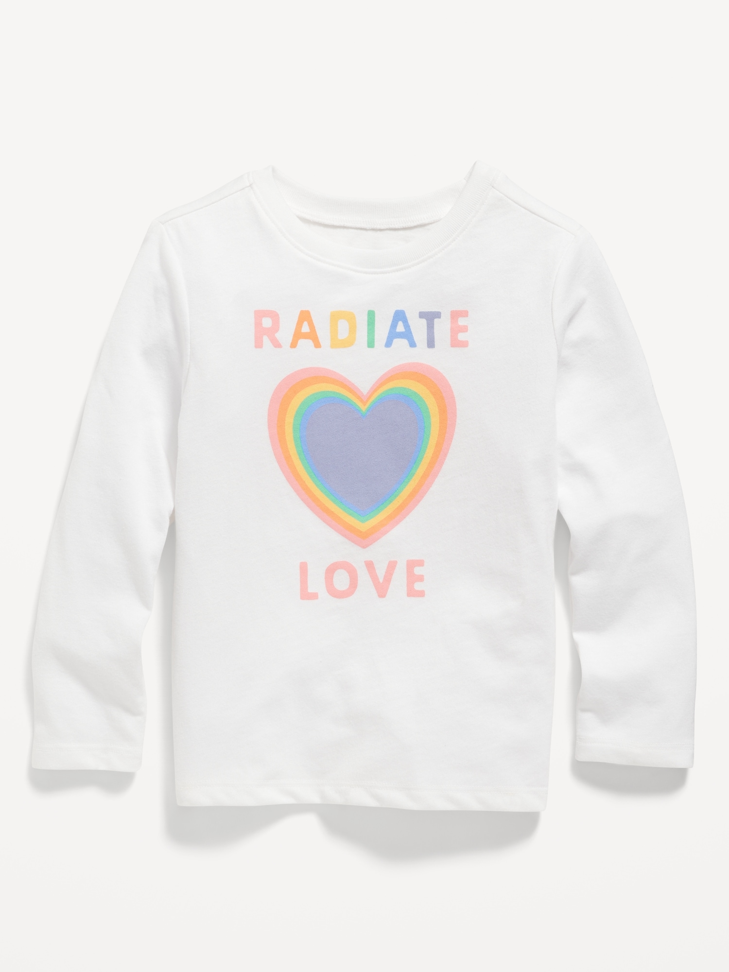 Unisex Long-Sleeve Graphic T-Shirt for Toddler