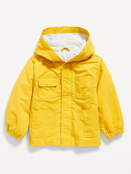 View large product image 1 of 1. Unisex Water-Resistant Utility Pocket Jacket for Toddler