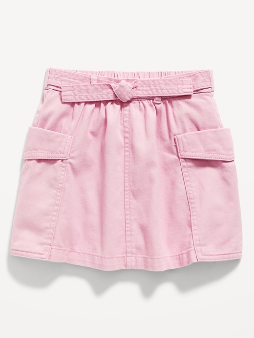 View large product image 1 of 3. Belted Cargo Skirt for Toddler Girls