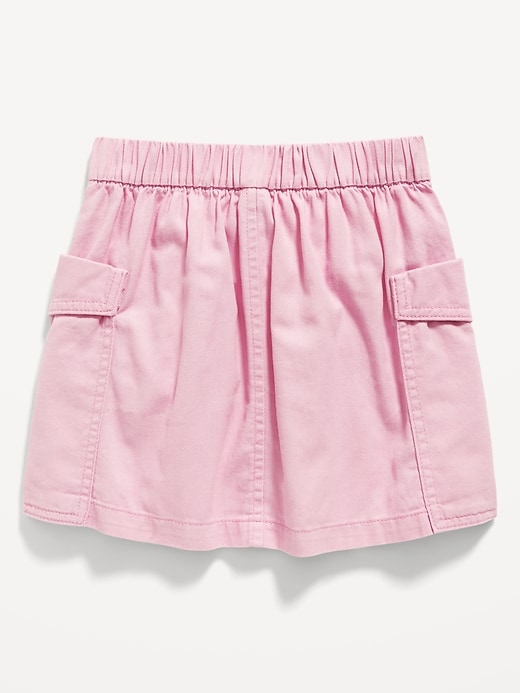 View large product image 2 of 3. Belted Cargo Skirt for Toddler Girls
