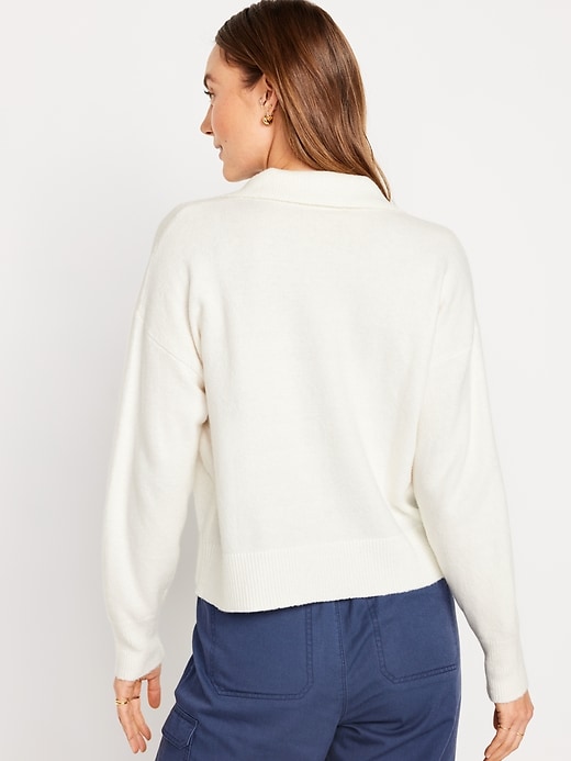 Image number 6 showing, SoSoft Collared Sweater